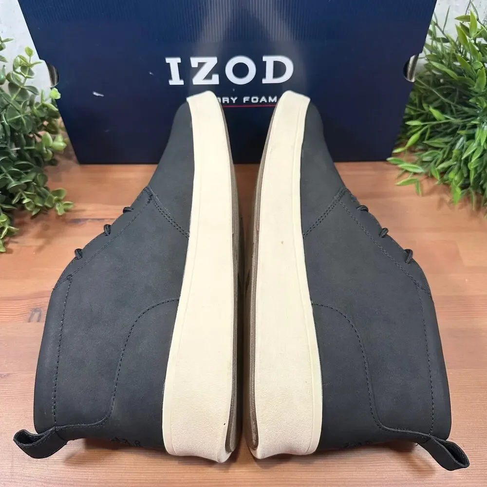 IZOD Men's Palmer Chukka Boots Black Size 10